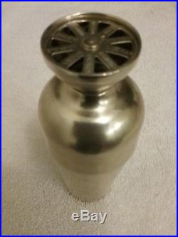 Vintage Silverplated Napier Cocktail Shaker with Drink Indicator Dial Top