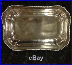 Vintage Sterling Silver 835 Meat Tray/ Dish German