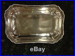 Vintage Sterling Silver 835 Meat Tray/ Dish German