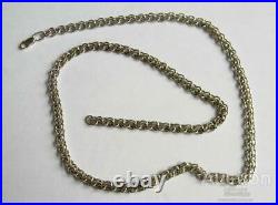 Vintage Sterling Silver 925 Necklace Chain Anchor Men's Womens Brook 30.82 gr