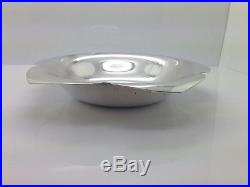 Vintage Sterling Silver 925 Tiffany & co Round flower shape Plate Dish 223 GRAMS
