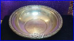 Vintage Sterling Silver Bowl Signed Preludes International B179 Dish Art Dec
