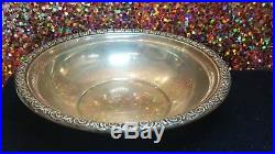 Vintage Sterling Silver Bowl Signed Preludes International B179 Dish Art Dec