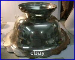Vintage TOWLE Silver Plate Punch Bowl Set with Twelve (12) Cups & Leonard Ladle