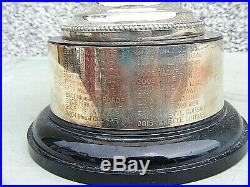Vintage Trophy Douglas Cup Ayr Flower Show Dating 1966 Silver Plated