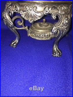 Vintage Victorian Silver Plated Coffee Urn Reed & Barton 1799 Samovar Tea Pot