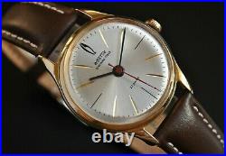 Vintage Vostok Watch Watch Precision 1957 Gold Plated 20m, Cal 2809 Rare