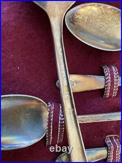Vintage WM Rogers and Son 50 pc silverplate Flatware Tarnished