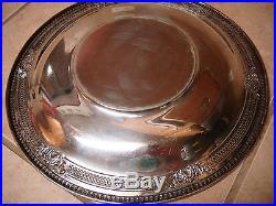 Vintage Wallace Sterling Silver Sir Christopher 4450-9 sandwich cookie plate 10