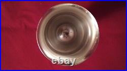 Vintage Webster Wilcox Brandon Hall Silver Plated Tray And Cheshire Chalice