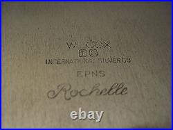 Vintage Wilcox Is Silver Silverplated Rochelle Epns Square Plate, 14 3/4