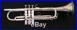 Vintage Yamaha Silver Plated YTR-734 Schilke Clone Professional Trumpet w Case