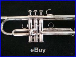 Vintage Yamaha Silver Plated YTR-734 Schilke Clone Professional Trumpet w Case