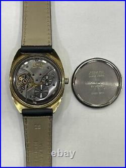 Vintage Zenith Sporto Cal. 2562C Manual Wind Gold Plated Men's Watch