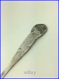 Vintage antique authentic CARTIER ITALY SILVER PLATE PIE KNIFE WEDDING CAKE