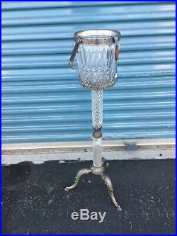 Vintage iSilver Plated Champagne Bucket With A Stand Formely Own By Glen Ash