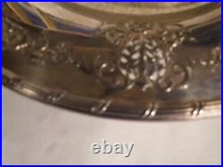 Vintage or Antique Quadruple Silver Plated 11 inch Cake Plate