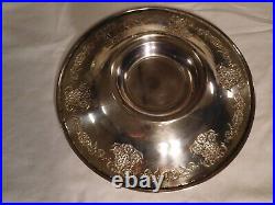 Vintage or Antique Quadruple Silver Plated 11 inch Cake Plate