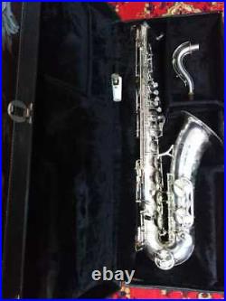 Vintage tenor saxophone Arta Guban'Luxor Solo' silver plated/B&S mouthhiece