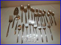 Vtg Mix Lot of 325 Pieces Silverplate Flatware Spoon Forks Sets Craft Resale Art
