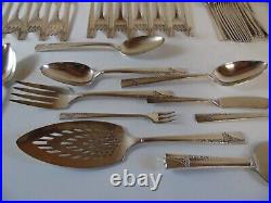 Vtg. Nobility Plate Caprice Pattern 94 Pieces Nice Selection