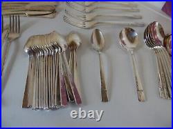 Vtg. Nobility Plate Caprice Pattern 94 Pieces Nice Selection