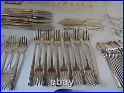 Vtg. Nobility Plate Caprice Pattern 94 Pieces Nice Selection