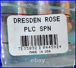 Vtg Reed & Barton Dresden Rose Silverplate Flatware 68 Pc. Set & Wood Case USA
