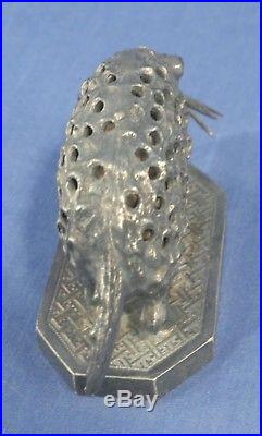 Vtg Wilcox Silverplate Meriden Porcupine Figural Toothpick Holder Hors D-Oeuvre