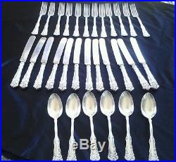 W R Rogers 30 piece silver plated flatware Berwick great vintage condition