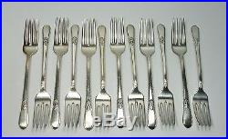 W Vtg 106 Pc Lot 1847 Rogers Bros IS ADORATION SILVERPLATE FLATWARE