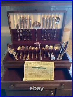 Wallace 1951 Vintage Prestige Silver plated flatware