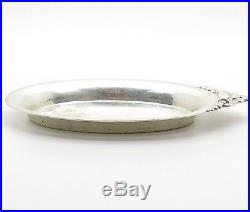 Webster Vtg 925 Sterling Silver Set of 8 Small Caviar Plates