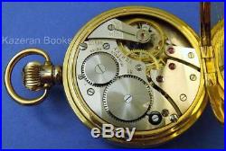 Working Vintage Mans Gold Plated Vertex Revue Fob Pocket Watch 15J British Rail