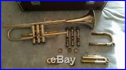 Yamaha YTR-334S JAPAN Silver Plated Vintage Trumpet Tested Working Used