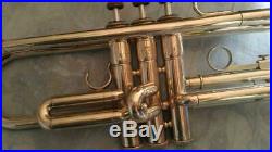 Yamaha YTR-334S JAPAN Silver Plated Vintage Trumpet Tested Working Used