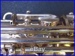 Yanagisawa A-4 alto silver plate closet special refurb with vintage case candy